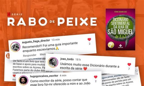 Atualidade Os Livros Que Foram Referência No Processo De Escrita De “rabo De Peixe” Rádio Ilhéu