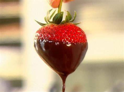 Chocolate-Dipped Strawberries Recipe | Ina Garten | Food Network