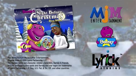 Barney S Night Before Christmas Play Along Trailer YouTube