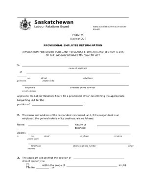 20 Provisional Employee Determination Doc Template PdfFiller