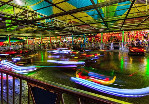 Jeff Donald photography - Carnival Rides at Night