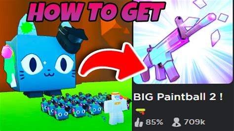 🔫 New How To Get Huge Paintball Cat In Pet Simulator X From Big