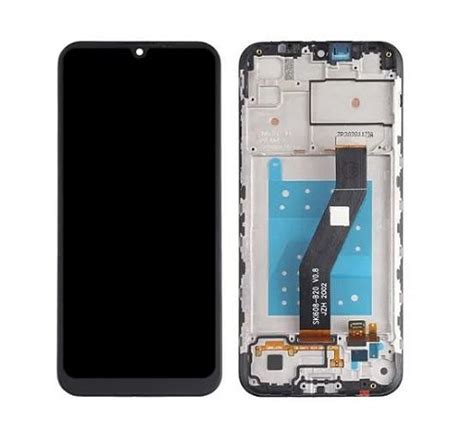 Combo Display Tela Frontal Moto E S Preto Aro Mdn Brasil