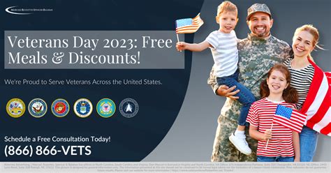 Veterans Day 2023: Free Meals & Discounts!