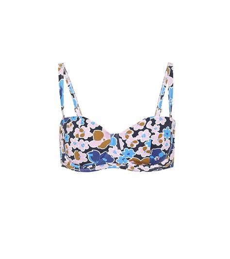 The Madonna Bikini Top In Multicoloured Alexandra Miro Mytheresa