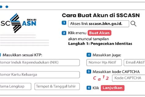 Pembuatan Akun Sscasn Staci Elladine