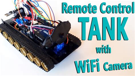 Arduino Remote Control Tank With Wifi Camera Nrf24l01 Youtube