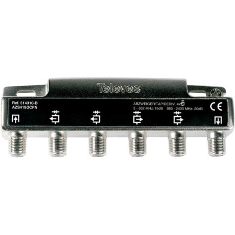 Shunt Mhz Connector F Outputs With Dc Step Db B Televes