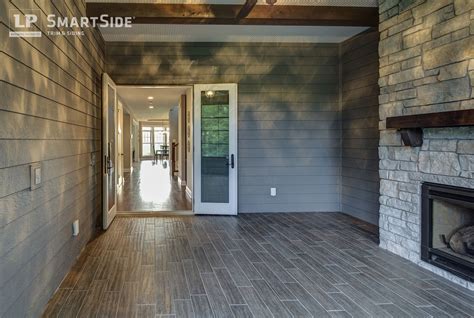 Creative Interior Design With Lp Smartside Siding