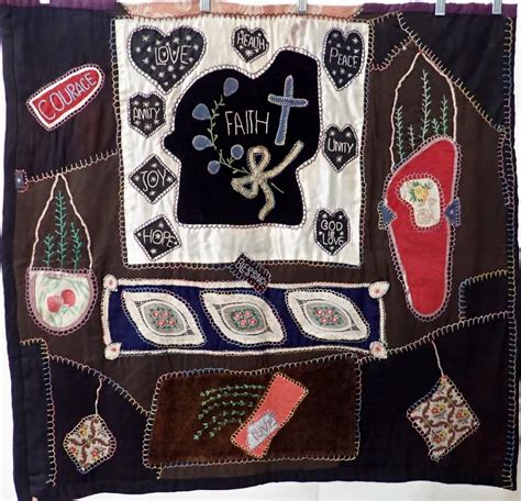 Crazy Quilt Wall Hanging