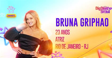 Bbb A Atriz Bruna Griphao J Acumula Novelas De Sucesso Na Tv Globo