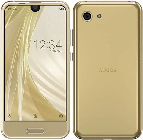 Amazon SoftBank AQUOS R compact 701SH ダイヤモンドイエロー 白ロム SBクリエイティブ