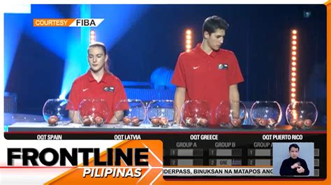 Gilas Pilipinas Makahaharap Ang Georgia Latvia Sa Fiba Oqt