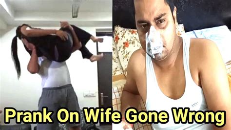 Prank On Wife Gone Wrong Prank On Husband Prank Punita