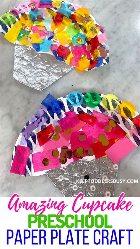 The Amazing Cupcake Preschool Paper Plate Craft Kids Will Love