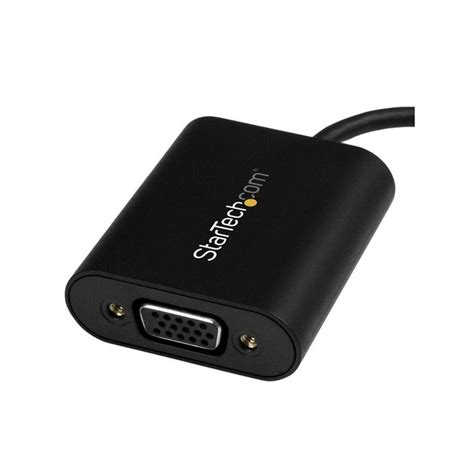 StarTech Adaptador Gráfico Externo USB C a VGA Conversor USB Tipo