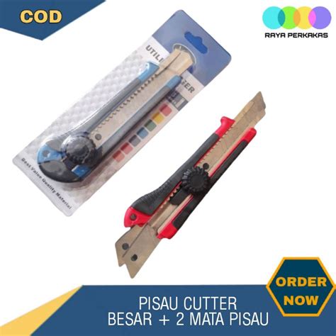 Jual Pisau Cutter Kater Besar 18 Mm Vico Original Shopee Indonesia