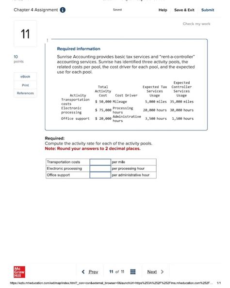 Solved Chapter 4 Assignment I Saved Help Save Exit Submit Check My