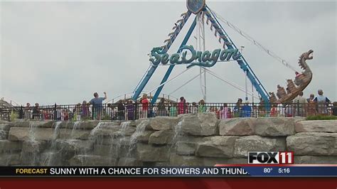 Bay Beach Debuts New Sea Dragon Ride Youtube