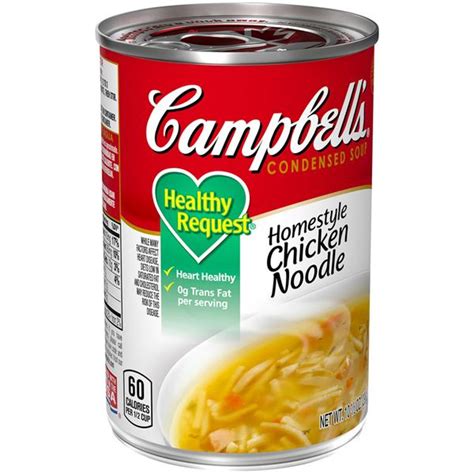 Campbells Healthy Request Homestyle Chicken Noodle Condensed Soup Hy Vee Aisles Online