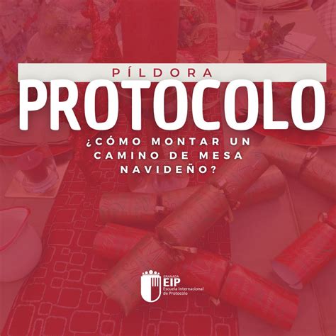 Píldora de protocolo cómo hacer un camino de mesa navideño Escuela