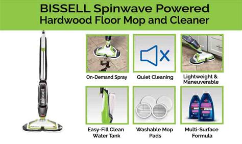 Bissell Spinwave Powered Hardwood Floor Cleaner | Best Selling Mop!