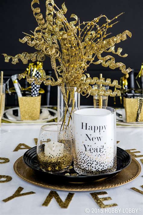 Gold Bead Spray Hobby Lobby 384552 New Years Eve Decorations New