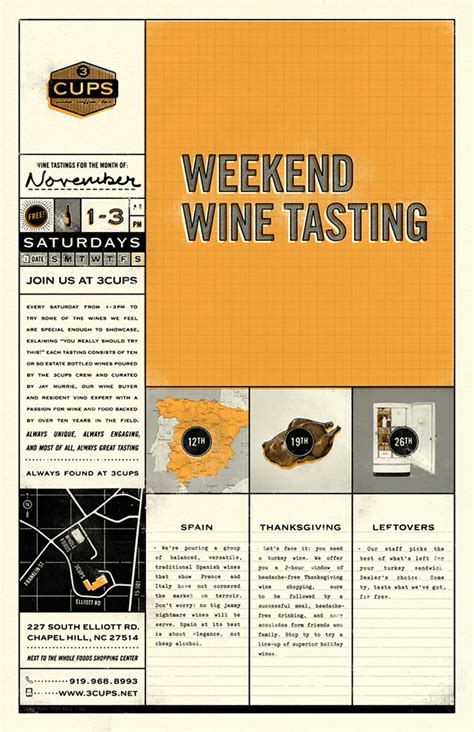 Wine Tasting Poster System On Behance