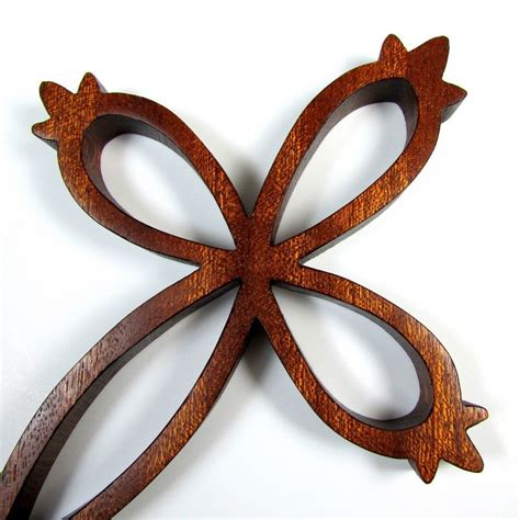 Cross / MID SIZE / Mahogany Wood