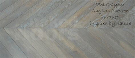 Sol Crayeux Anglais Chevron Parquet Wood Flooring Naked Floors