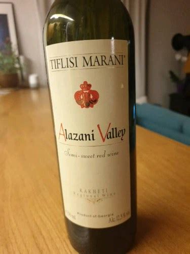 Tiflisi Marani Alazani Valley Red Semi Sweet Vivino Us