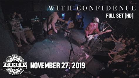 With Confidence Full Set HD Live At The Foundry Concert Club YouTube