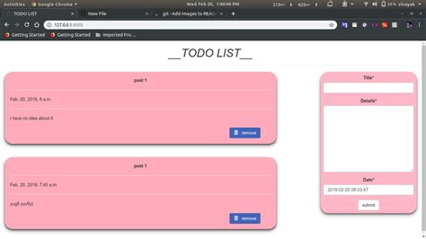 Python Todo Webapp Using Django And Sqlite Database