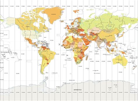 World Map With Latitudes And Longitudes Gis Geography