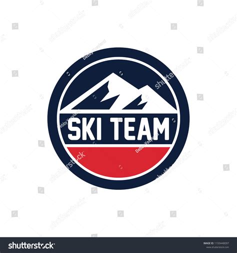 Ski Logo Design Stock Vector (Royalty Free) 1193448097 | Shutterstock