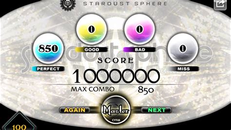 Cytus Chapter M Stardust Sphere Easy Million Master TP 100 YouTube