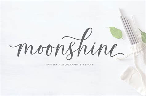 Moonshine Script Font Freedafonts