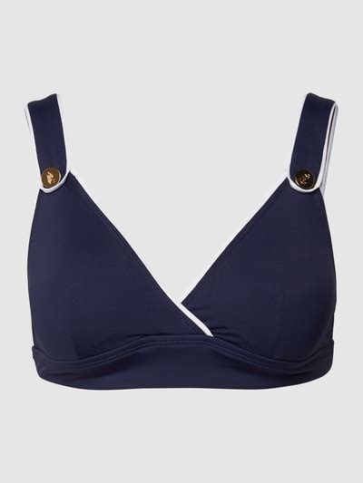 Lauren Ralph Lauren Bikini Oberteil In Triangel Form Mit Label