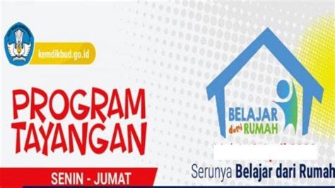 Jadwal Dan Materi Belajar Dari Rumah Di TVRI Kamis 28 1 Untuk PAUD