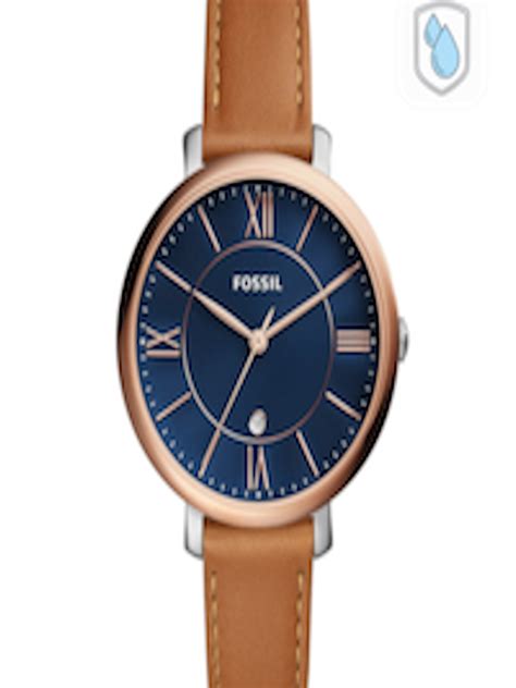 Buy Fossil Women Navy Blue Analogue Watch ES4274I Watches For Women