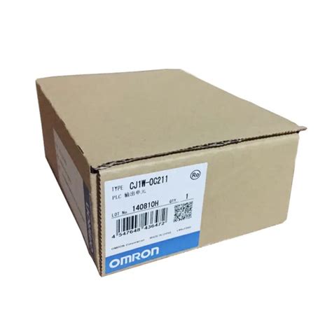 New Omron Cj W Oc Relay Contact Output Unit Cj Woc Industrial