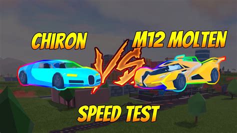 Roblox Jailbreak Chiron Eclaire Vs M Molten Speed Test Youtube