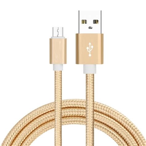 Micro Usb Datakaapeli M Kulta Gigantti Verkkokauppa