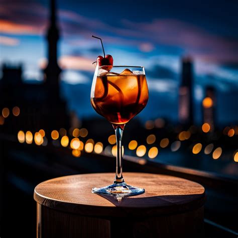 Eclipse In Milan Complex Cocktail With Fernet Branca Citrus And Vermouth