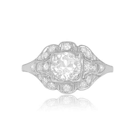 Art Deco Engagement Rings - Estate Diamond Jewelry