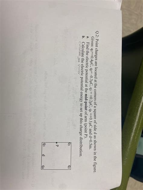 Answered Q2 Point Charges Are Located At The Bartleby