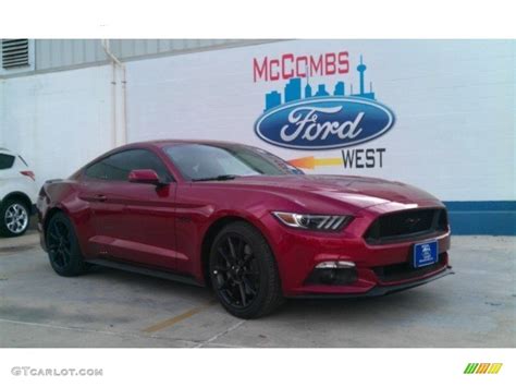 2016 Ruby Red Metallic Ford Mustang GT Premium Coupe 106849889 Photo