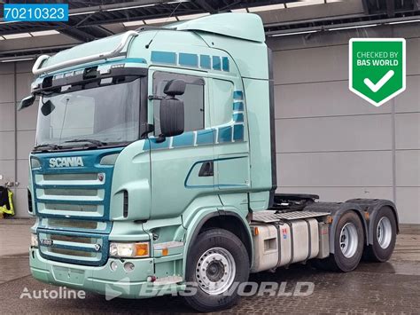 Scania R620 6X4 Retarder Highline Hydraulik Euro 4 Sattelzugmaschine