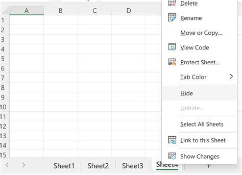 How To Unhide All Sheets Using Vba With Example