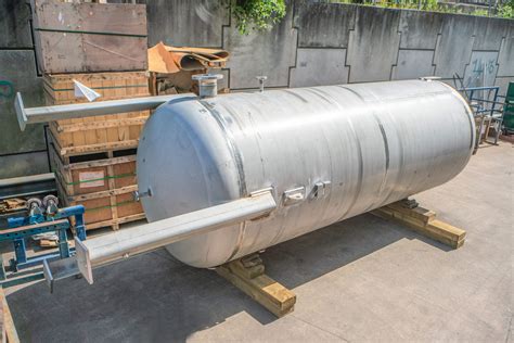 Stainless Steel Air Receivers With ASME U Stamp CPE Pressure Vessels